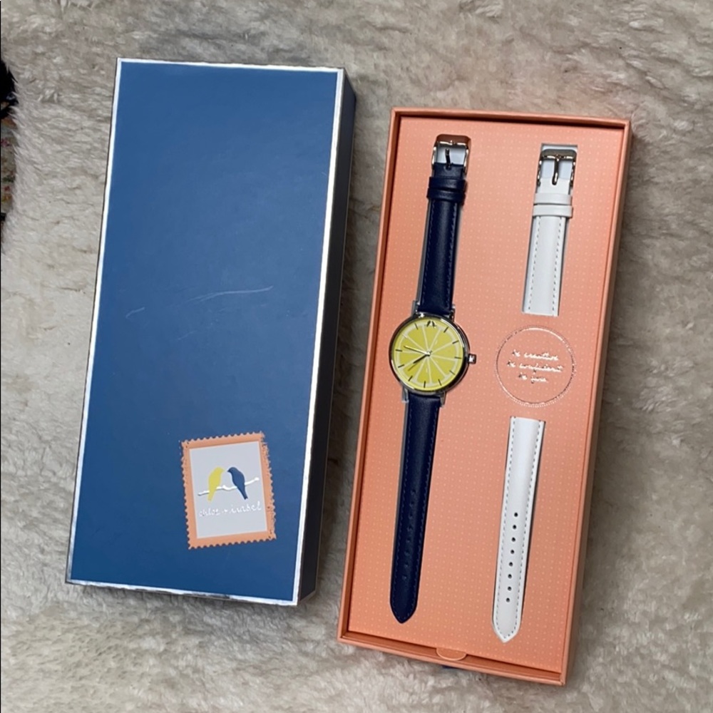 Chloe + Isabel Lemon Watch